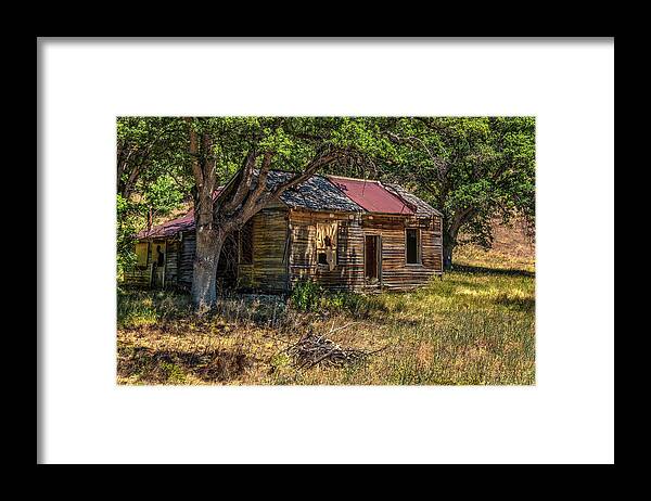 Bald Hills Rd Framed Print featuring the photograph Old House by Don Hoekwater Photography