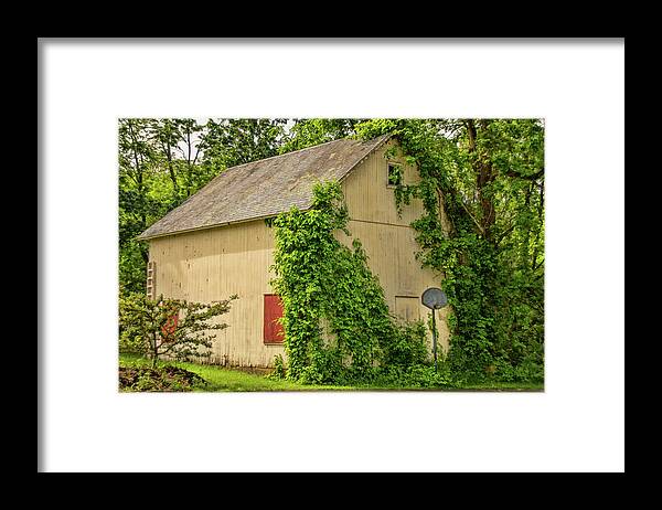 Lafayette Framed Print featuring the photograph Old Lafayette Barn by Kristia Adams