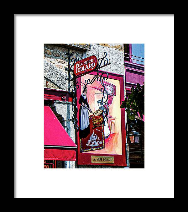 Normandy Framed Print featuring the photograph Omelets anyone? by Jim Feldman