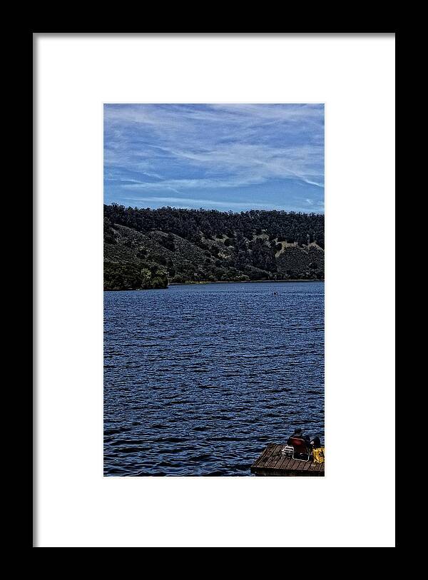 Beach Framed Print featuring the photograph On the Lake by Maggy Marsh