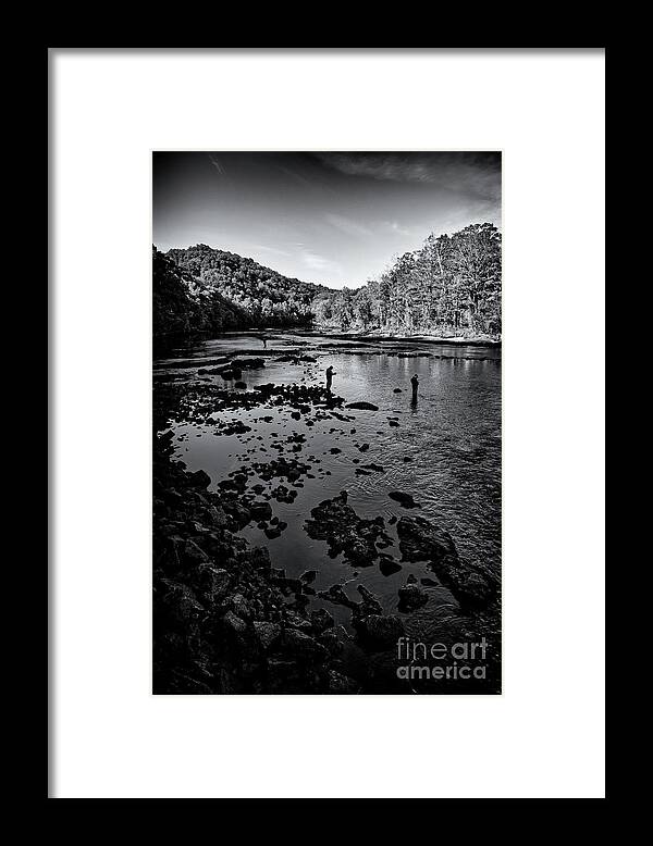 Norris Dam Framed Print featuring the photograph On The Road 17 by Phil Perkins