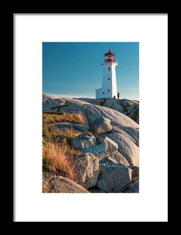 Boulders Framed Print featuring the photograph On the Rocks-2 by Ginger Stein