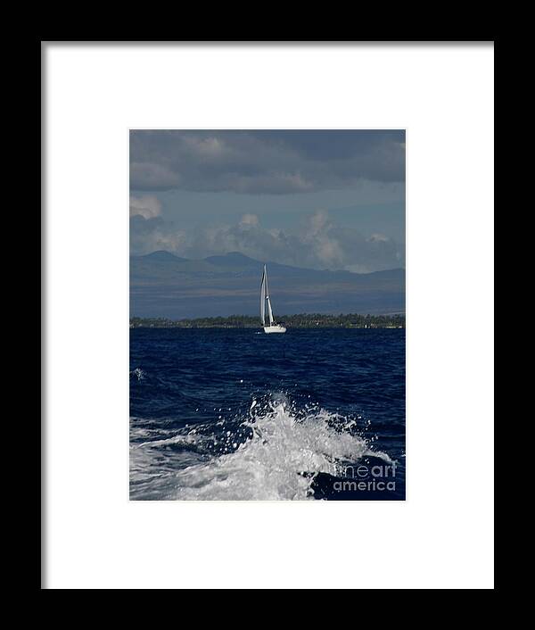 Boat Framed Print featuring the photograph On the Water by Cindy Murphy