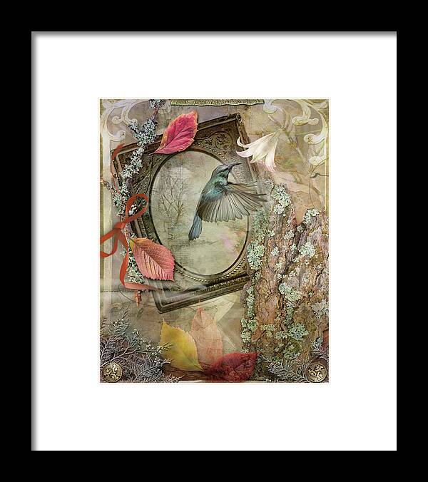 One More Framed Print featuring the digital art One More Before I Go by Linda Carruth