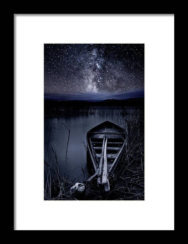 Night Framed Print featuring the photograph One more night by Jorge Maia
