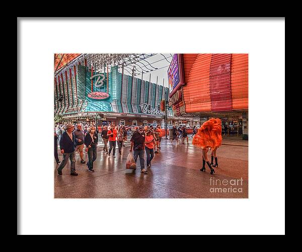  Framed Print featuring the photograph Orange In Style by Rodney Lee Williams