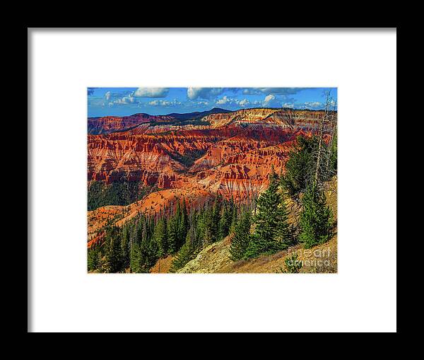 Landscape Framed Print featuring the photograph Orange Land by Seth Betterly