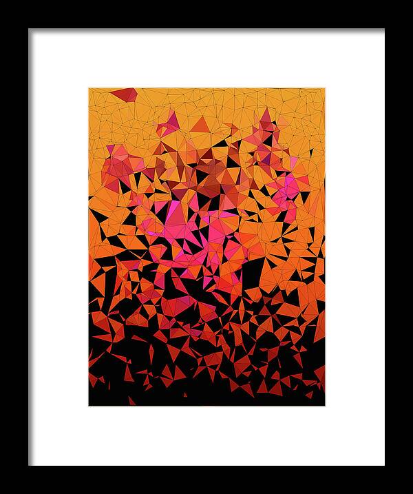 Origami Framed Print featuring the digital art Origami by Susan Maxwell Schmidt