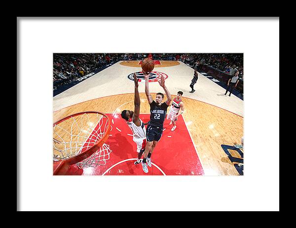 Nba Pro Basketball Framed Print featuring the photograph Orlando Magic v Washington Wizards by Stephen Gosling