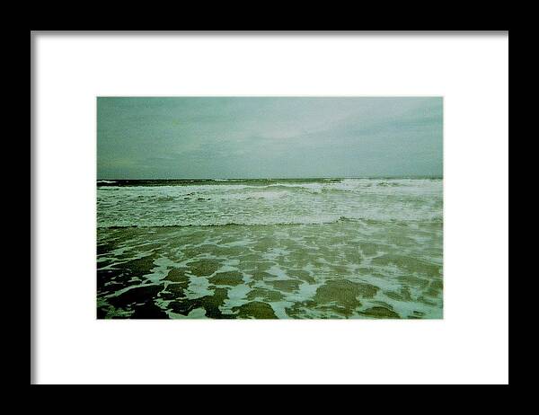 Ormond Beach Framed Print featuring the photograph Ormond Beach by Suzanne Berthier