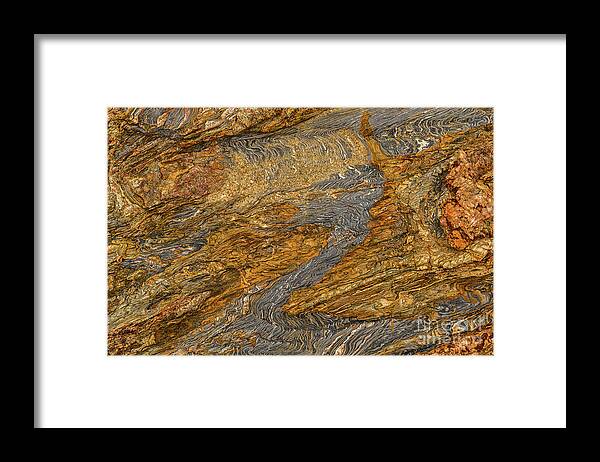 Rock Framed Print featuring the photograph Oroclinic 03 by Werner Padarin