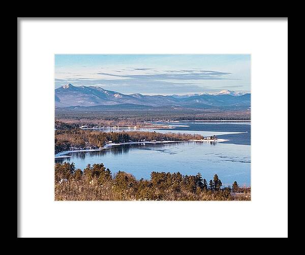  Framed Print featuring the photograph Ossipee Lake by John Gisis
