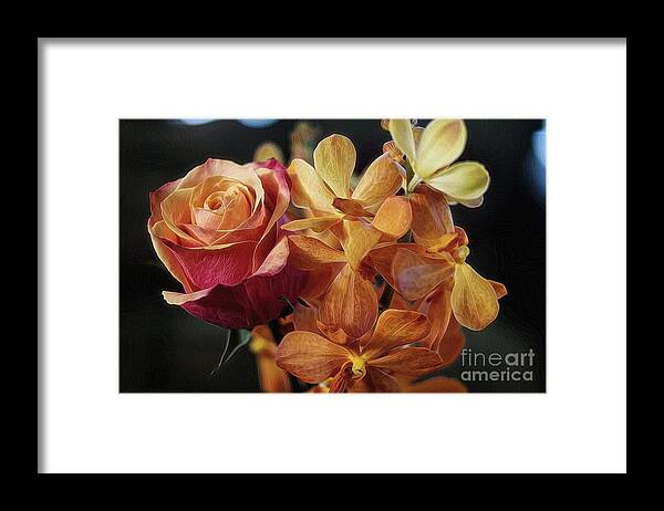Peace Framed Print featuring the photograph Our Passion by Diana Mary Sharpton