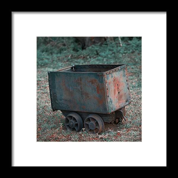 Wagon Framed Print featuring the photograph Out of Service by Russell Brown