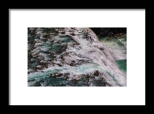 Waterfall Framed Print featuring the photograph Over the Falls by Seth Betterly