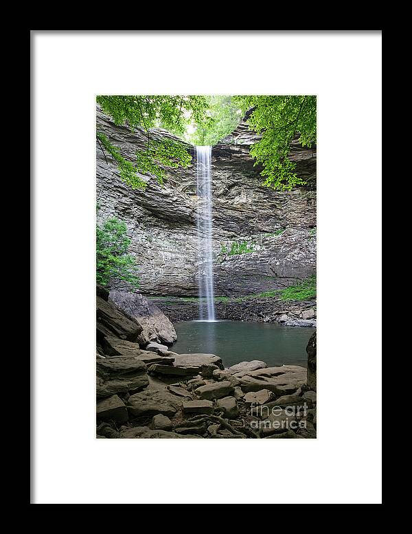 Ozone Falls Framed Print featuring the photograph Ozone Falls 40 by Phil Perkins