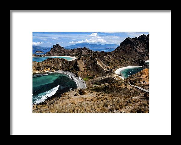 Padar Framed Print featuring the photograph Eternity - Padar Island. Flores, Indonesia by Earth And Spirit