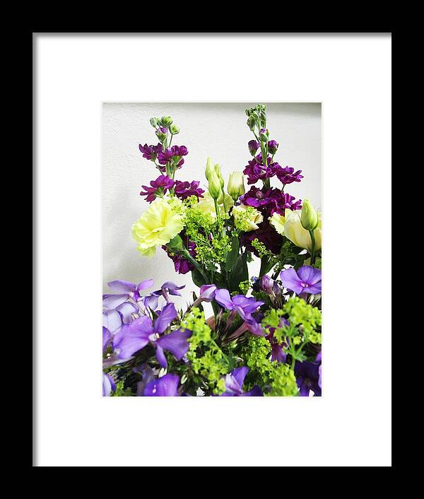 Cut Flowers Framed Print featuring the photograph Painkillers by Rosita Larsson