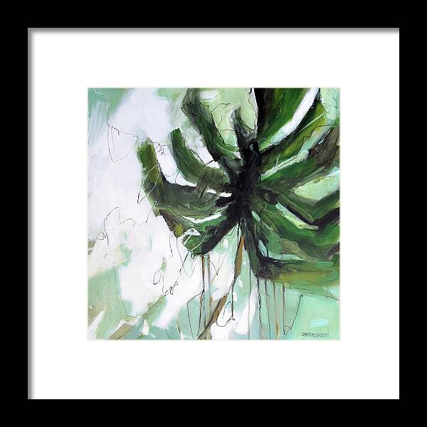 Palmetto Framed Print featuring the painting Palmetto by Chris Gholson