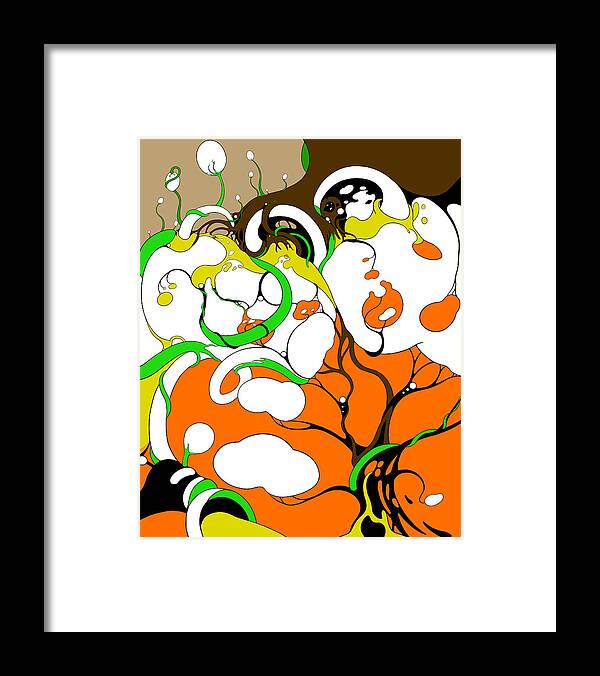 Vines Framed Print featuring the digital art Pandemic by Craig Tilley