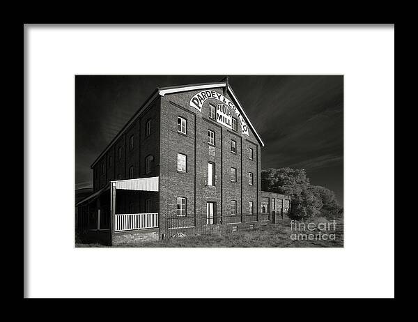 Mill Framed Print featuring the photograph Pardey 3 by Russell Brown