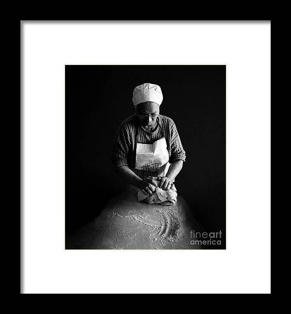  Framed Print featuring the photograph Pasta Maker by Pepper Pepper