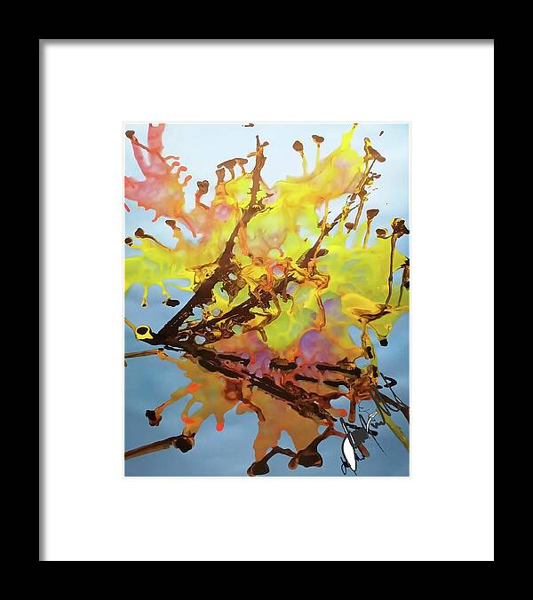  Framed Print featuring the painting Pastel 04 by Jimmy Williams