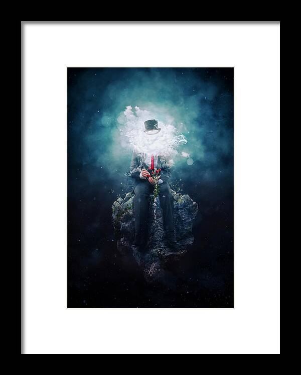 Patience Framed Print featuring the digital art Patience by Mario Sanchez Nevado