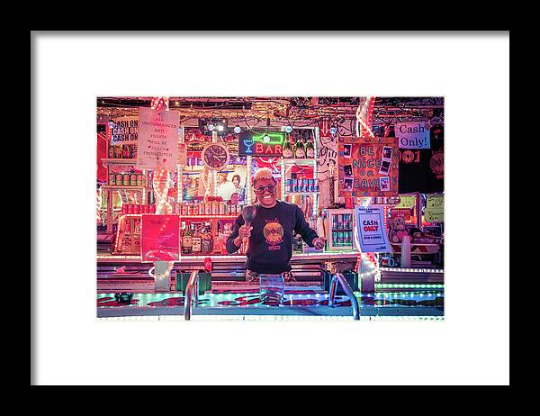 Memphis Framed Print featuring the photograph Paula Raiford by Darrell DeRosia
