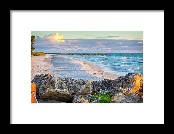 Sunset Framed Print featuring the photograph Peace and Tranquility by Michael Smith