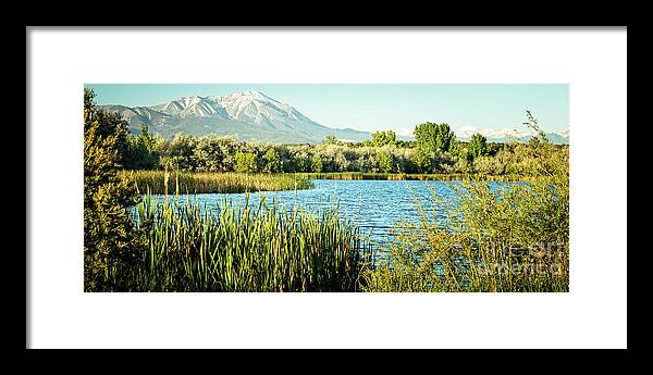 Peaceful Colorado Landscape Framed Print featuring the photograph Peaceful Colorado Landscape by Imagery by Charly