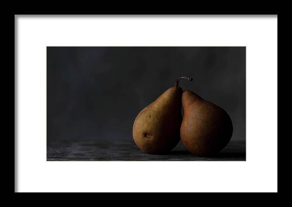 Pears Framed Print featuring the photograph Pear With Me by Holly Ross