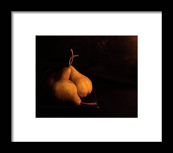 Pears Framed Print featuring the photograph Pears by Lori Rowland