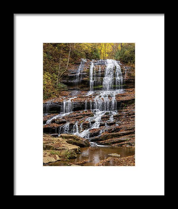 2022 Framed Print featuring the photograph Pearson Falls by Charles Hite