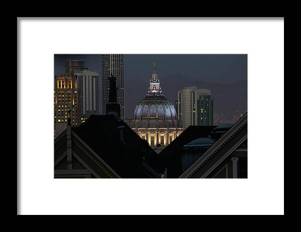  Framed Print featuring the photograph Peek a Boo by Louis Raphael