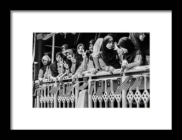 People Framed Print featuring the photograph People of Malaka 05 by Werner Padarin