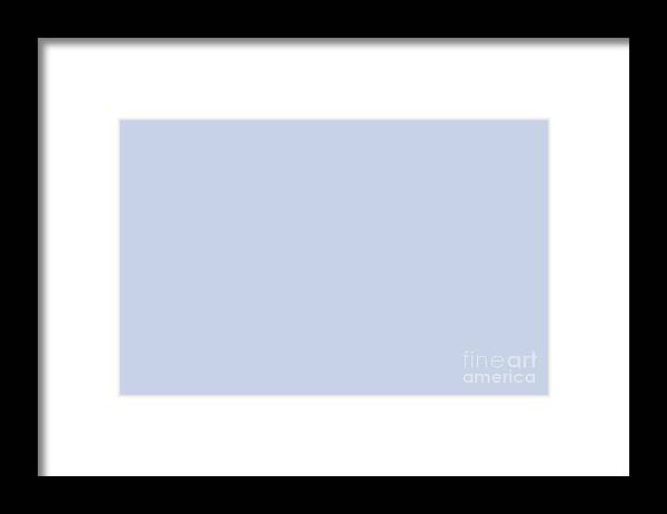 Periwinkle Blue - Pastel Baby Blue Solid Color From Crayon Box Color  Collection by PIPA Fine Art - Simply Solid