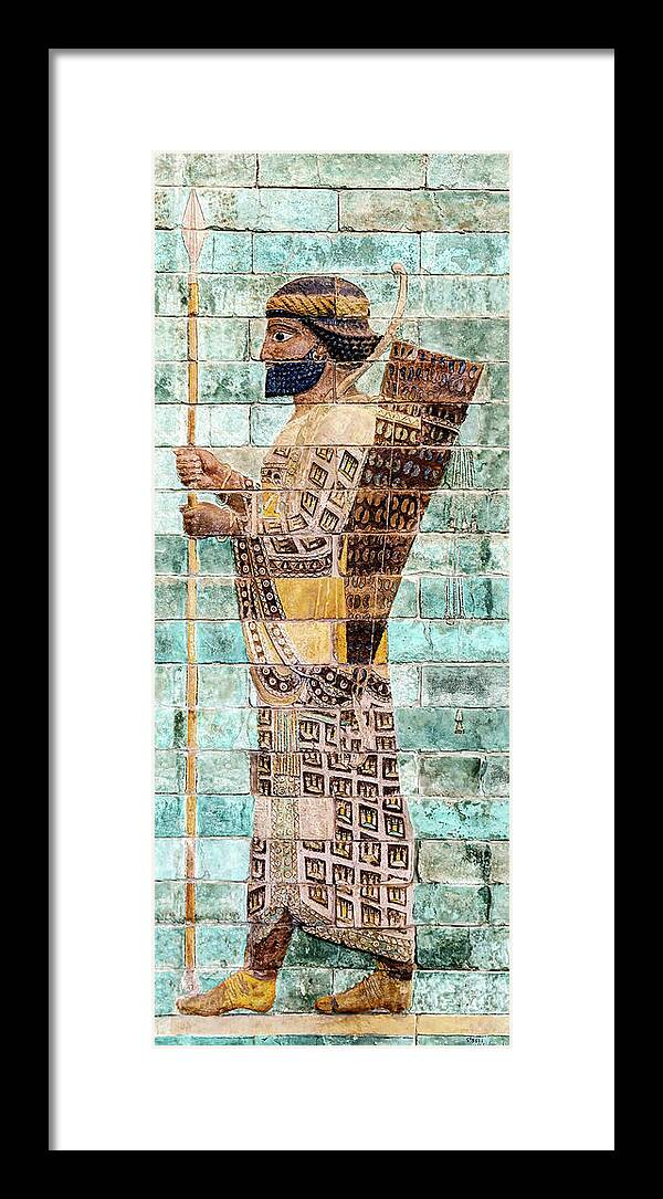 Persian Immortal Framed Print featuring the photograph Persian Immortal 03 by Weston Westmoreland