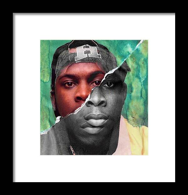 Hiphop Framed Print featuring the digital art PhifeDAWG by Corey Wynn