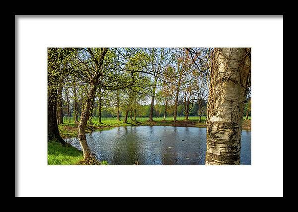 Dublin Framed Print featuring the photograph Phoenix Park by Mark Llewellyn