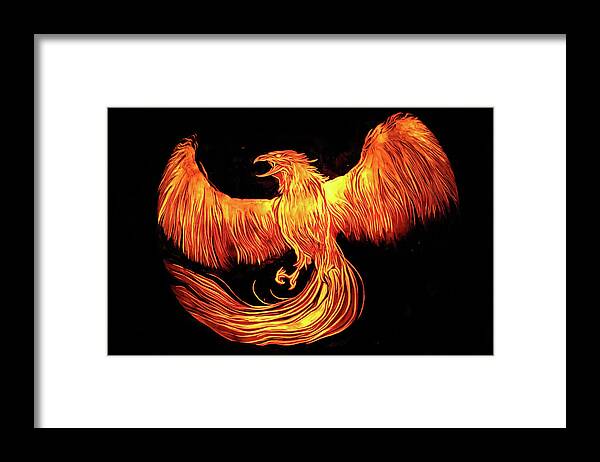Phoenix Framed Print featuring the photograph Phoenix by Stuart Manning