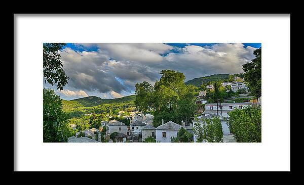 Greece Framed Print featuring the photograph Pinakates panorama by Photo By Dimitrios Tilis