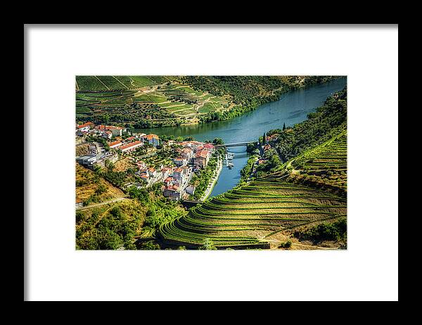 Village Framed Print featuring the photograph Pinhao by Micah Offman
