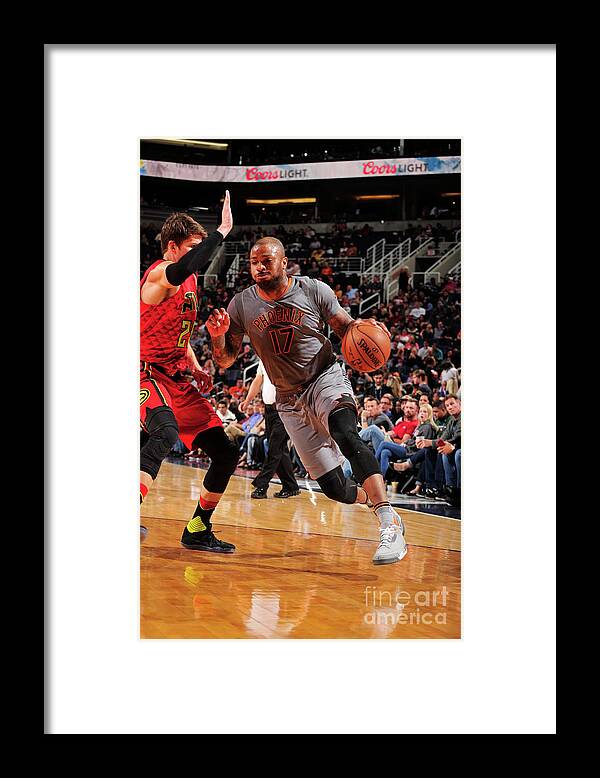 Nba Pro Basketball Framed Print featuring the photograph P.j. Tucker by Barry Gossage
