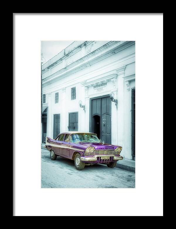 American Framed Print featuring the photograph Plymouth Belvedere 57 by Micah Offman
