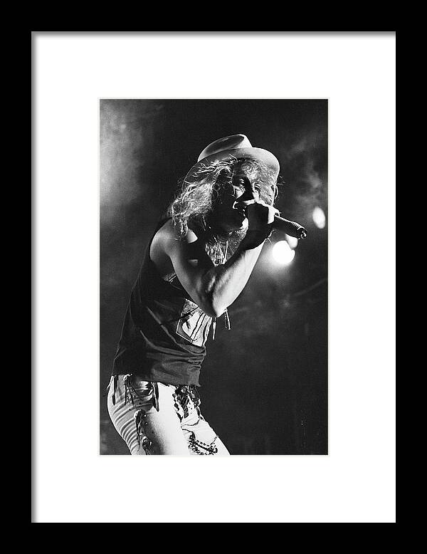 Poison Framed Print featuring the photograph Poison '86 #3 by Chris Deutsch