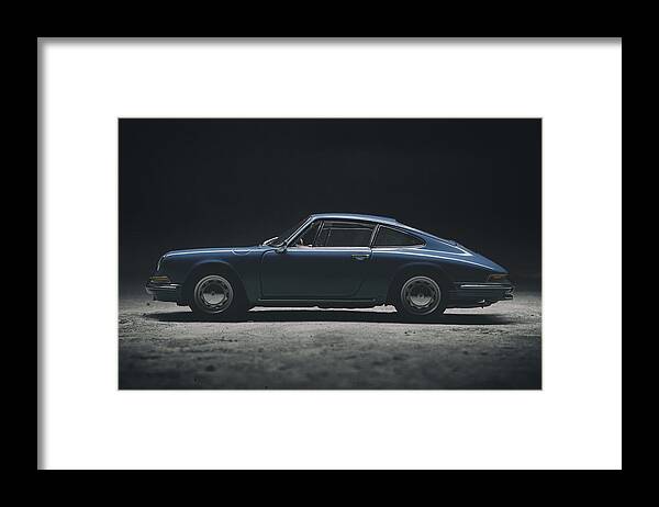 Sports Car Framed Print featuring the photograph Porsche 911 Model Car by Simonbradfield