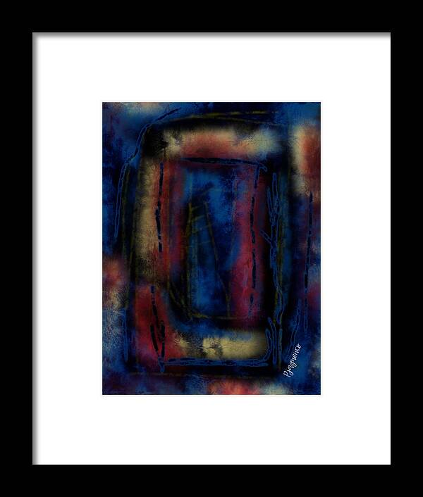 Portal Framed Print featuring the digital art Portal #23 by Ljev Rjadcenko