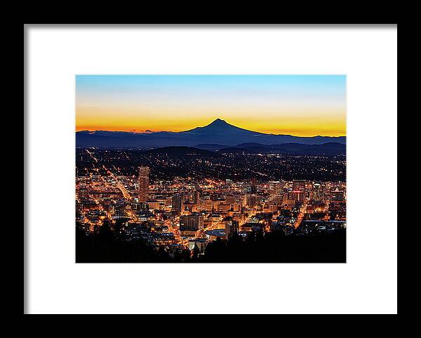 Portland Framed Print featuring the photograph Portland by Kevin D Haley