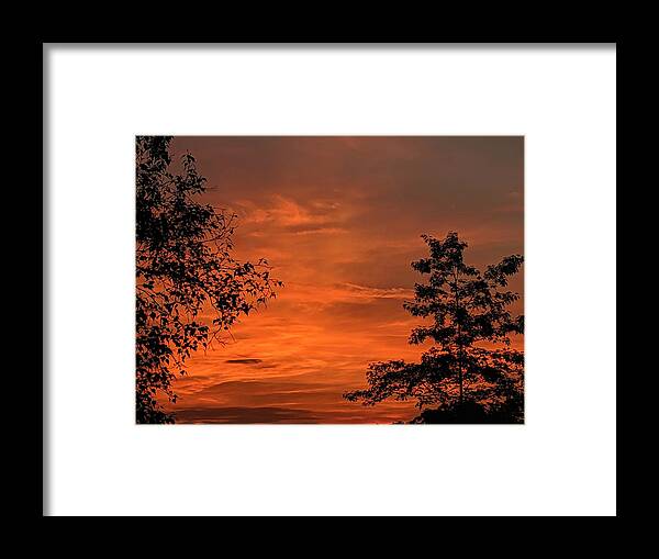  Framed Print featuring the photograph Pre-Dawn in the Neighborhood by Brad Nellis